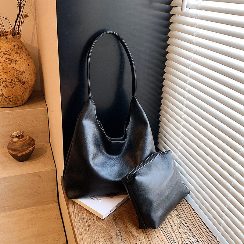 Women Bags 2026 Trends - Bolso Tote Grande Retro Simple para