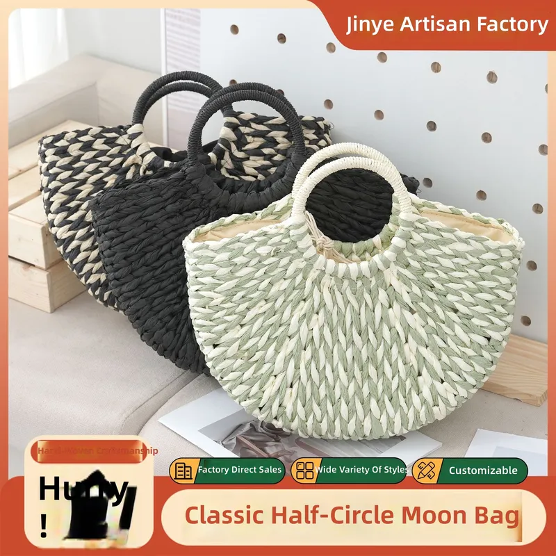 Women'S Bags Handbags - Bolso de Mano Semicircular para Mujer,
