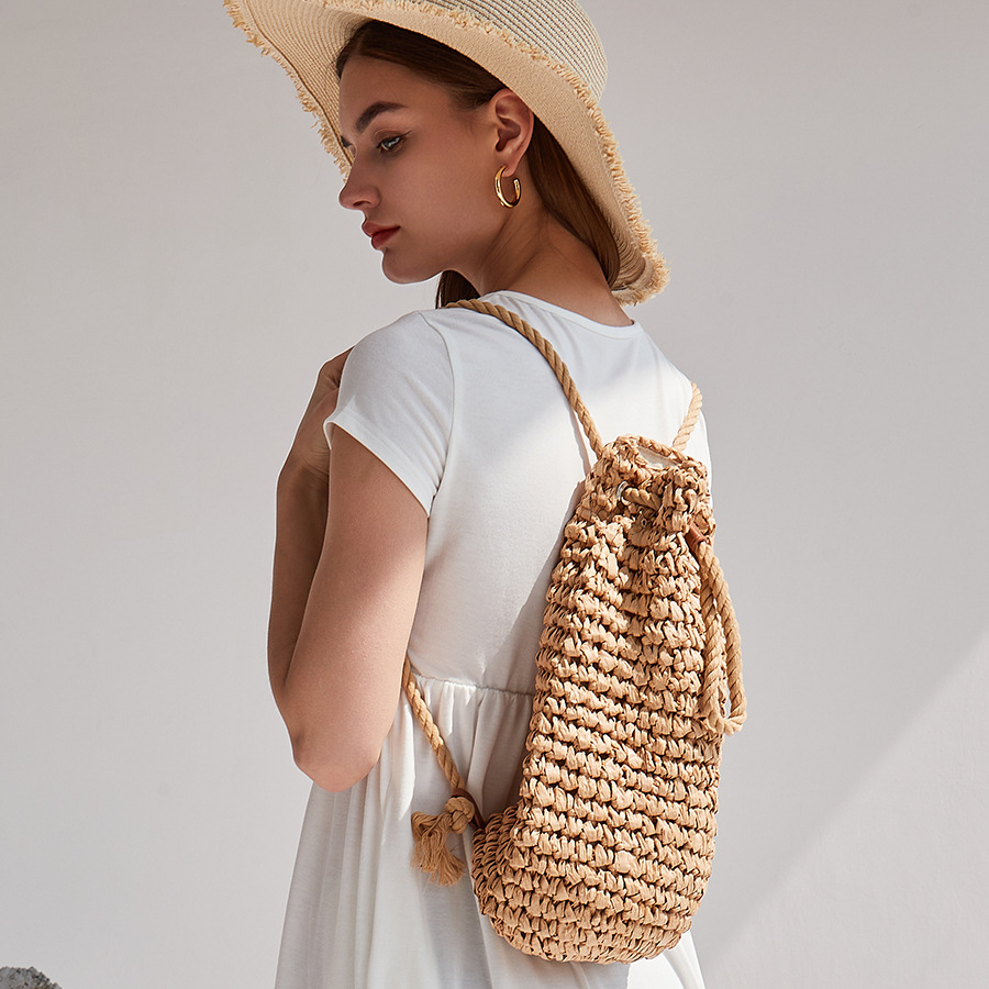 Bolsos de hombro de playa hech - Women'S Raffia Bags reseña y precio