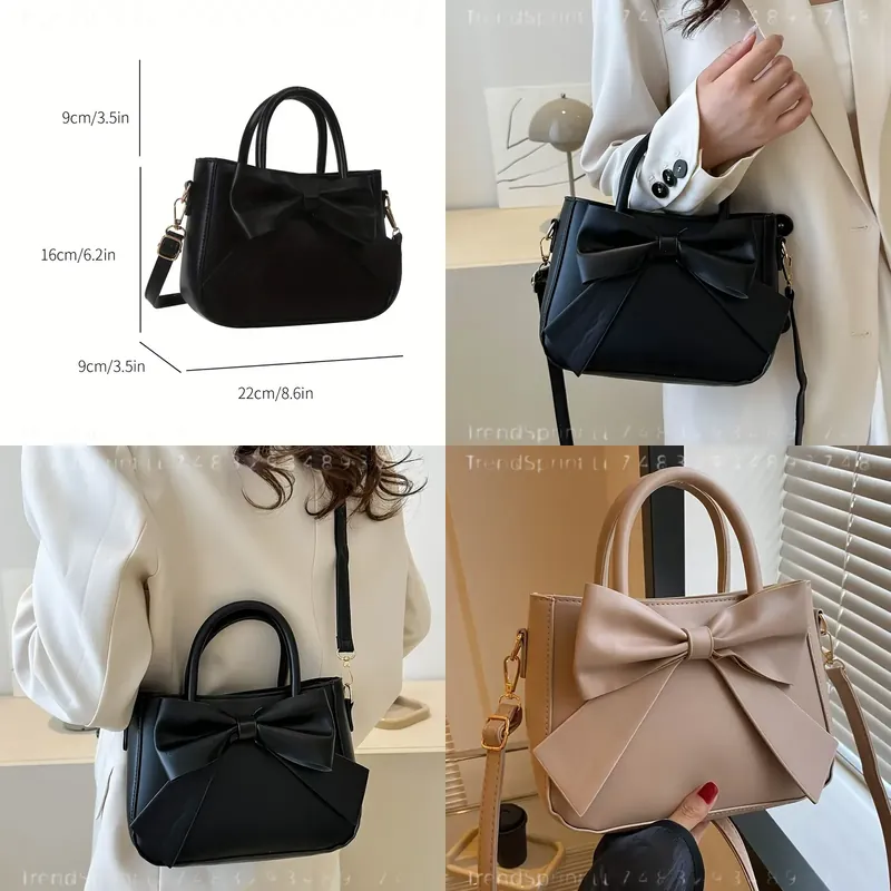 Elegante Bolso de Mano Negro c - Women'S Bags Handbags reseña y precio