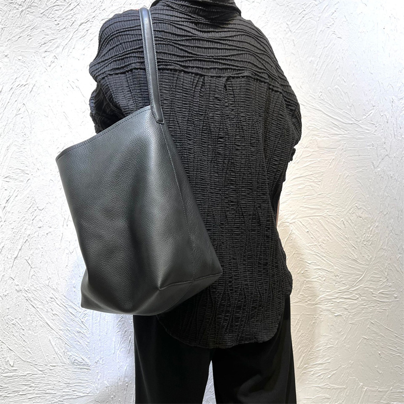 Bolso de hombro de cuero genui - Women Hand Bags For Office reseña y precio