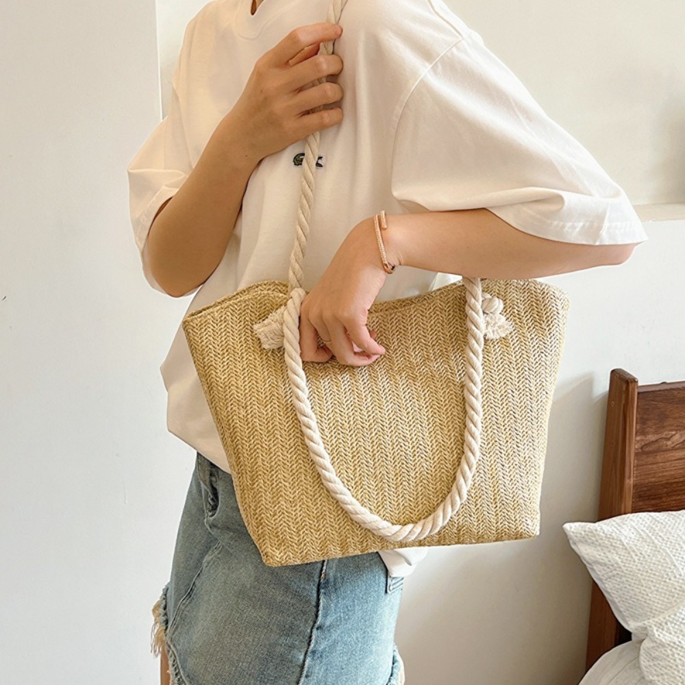 Bolsa de Playa de Verano, Gran - Women'S Raffia Bags reseña y precio