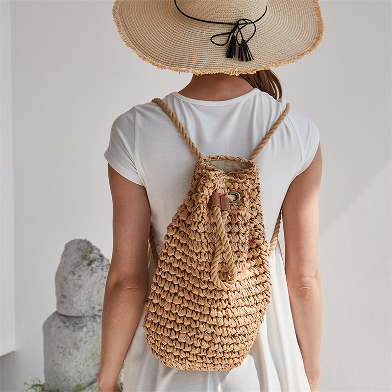 Mochilas informales de paja pa - Women'S Raffia Bags reseña y precio