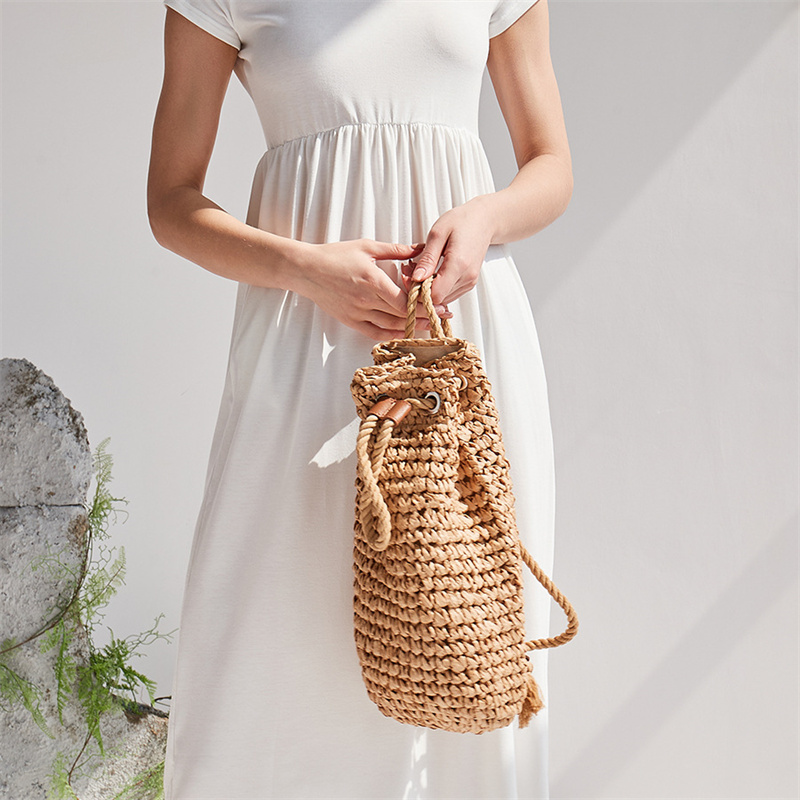 Mochilas informales de paja pa - Women'S Raffia Bags reseña y precio