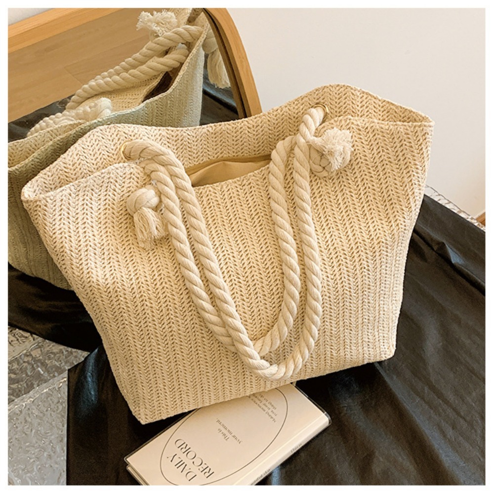 Bolsa de Playa de Verano, Gran - Women'S Raffia Bags reseña y precio