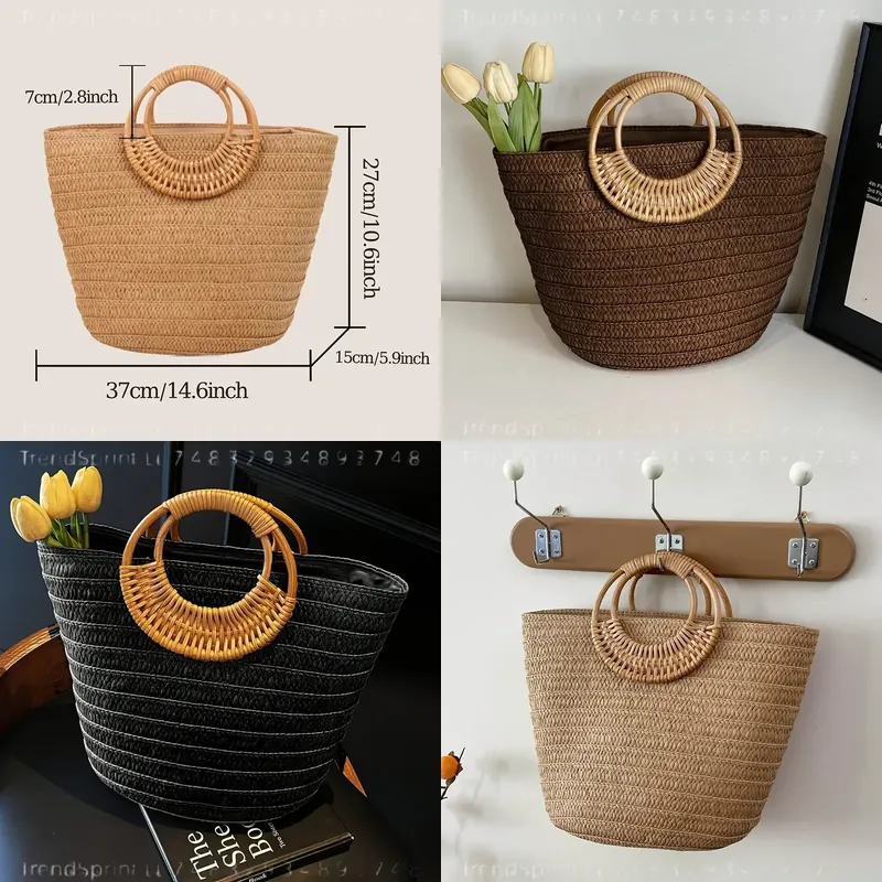 Bolso de mano de papel tejido  - Women'S Bags Handbags reseña y precio