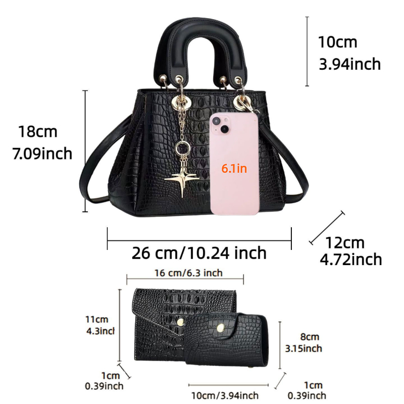 Conjunto de 3 bolsos para muje - Women'S Bags Handbags reseña y precio