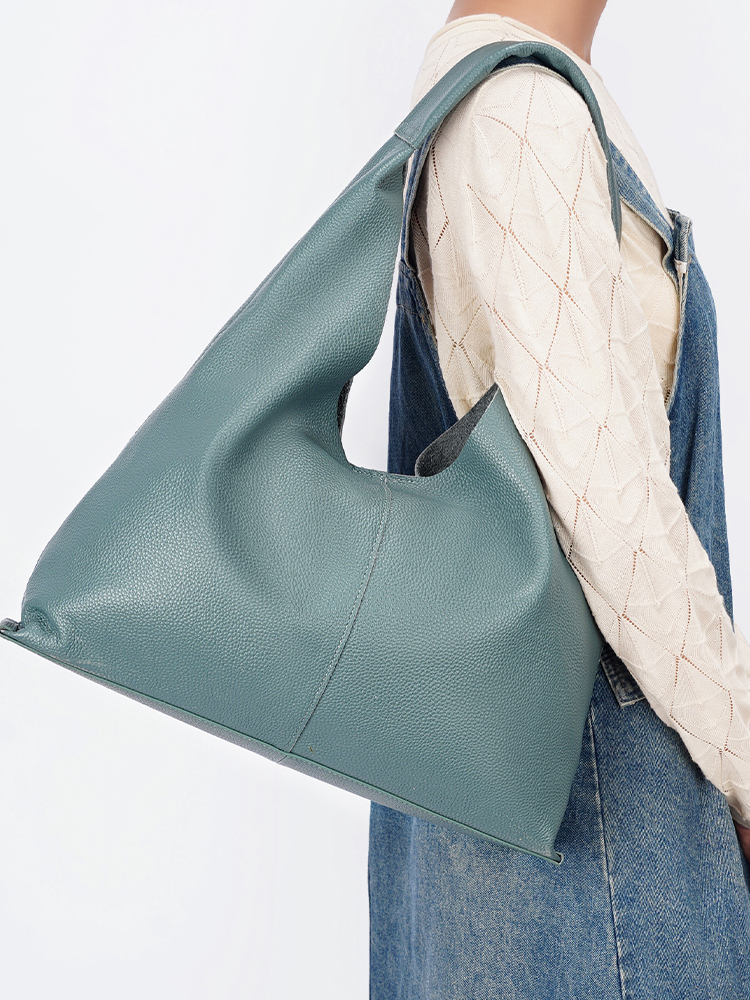 Bolso de mano grande de cuero  - Women Bags 2026 Trends reseña y precio