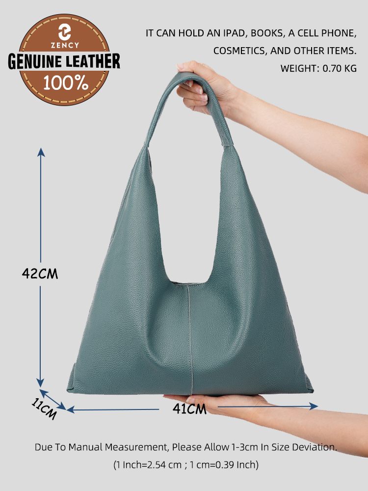 Bolso de mano grande de cuero  - Women Bags 2026 Trends reseña y precio