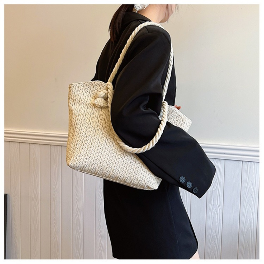 Bolsa de Playa de Verano, Gran - Women'S Raffia Bags reseña y precio