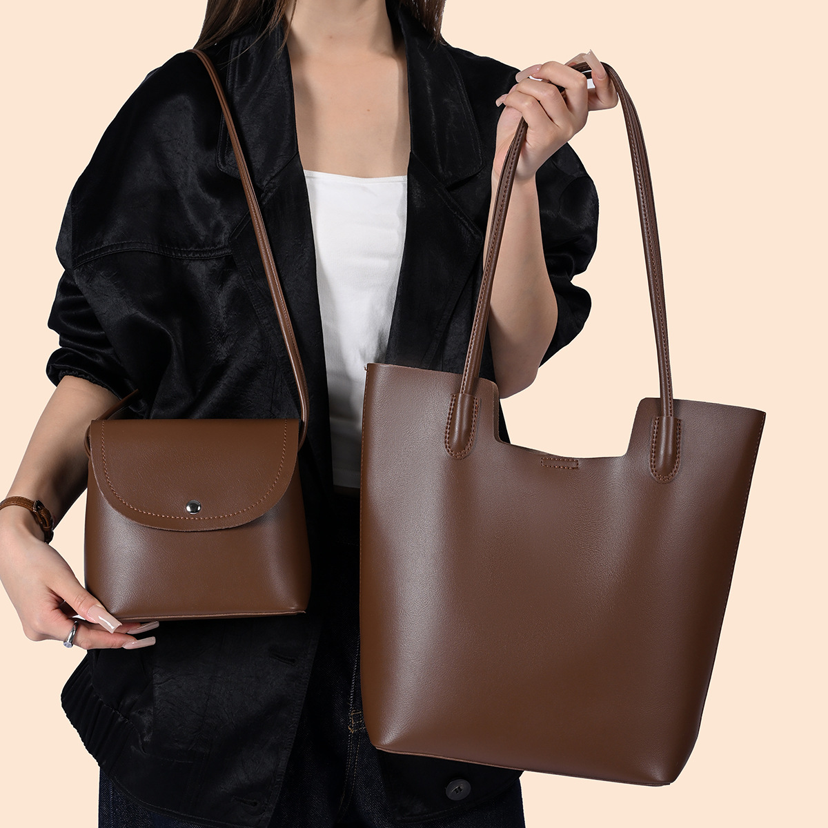 Bolsos de Hombro de Cuero PU p - Women'S Bags Handbags reseña y precio