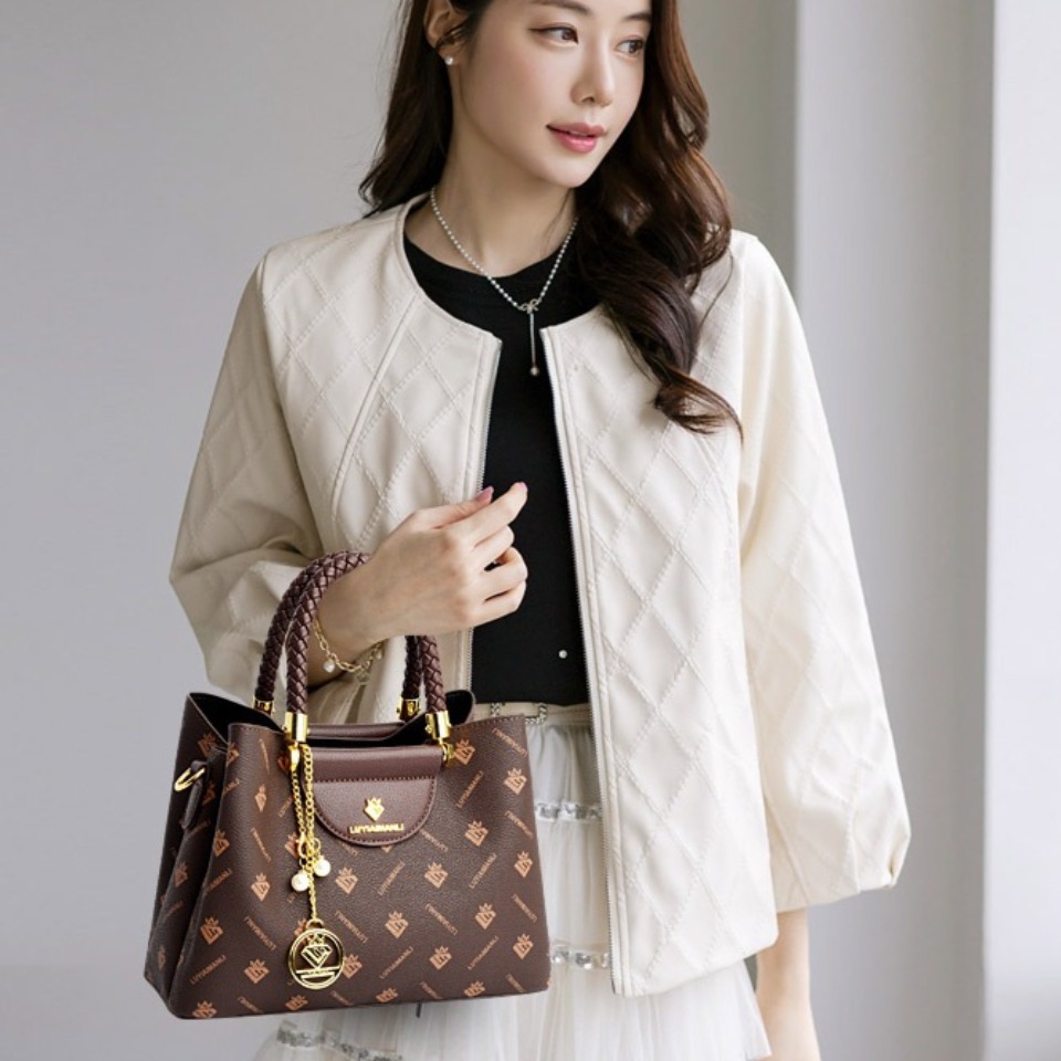 Bolso de mano informal de cuer - Women Bags On Sale reseña y precio