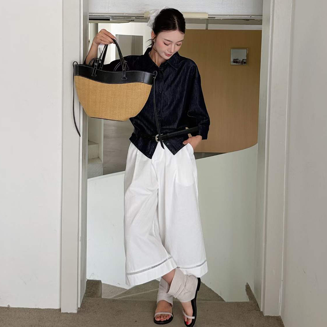 Bolso Tote de Rafia Natural y  - Women'S Raffia Bags reseña y precio