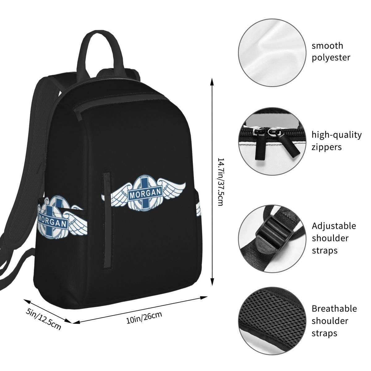 Mochila Morgan Motor Car Compa - Women Bags Company reseña y precio
