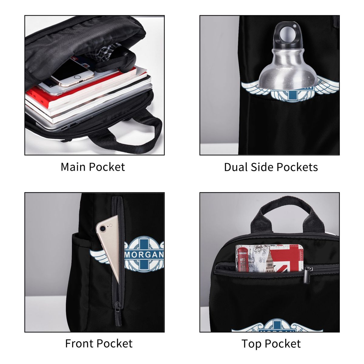 Mochila Morgan Motor Car Compa - Women Bags Company reseña y precio