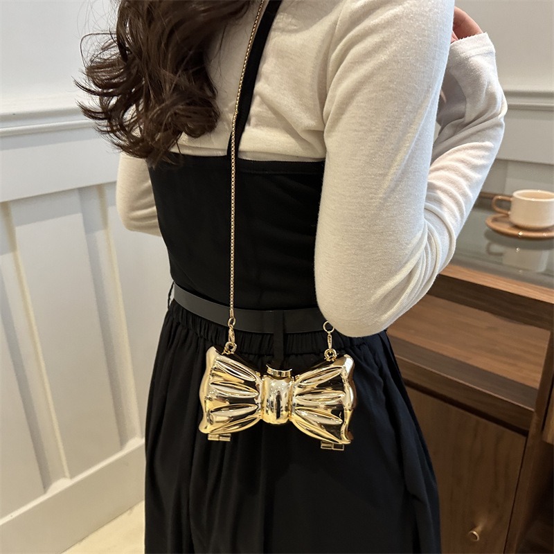 Mini bolso de mano de Metal de - Women Bags On Sale reseña y precio